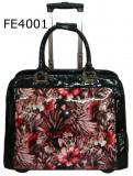 Flower PVC luggage